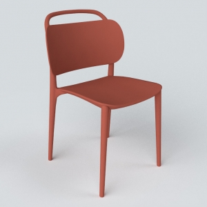 Ghế Baldir - Cam nhạt