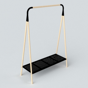 Giàn máng áo Blend - Đen