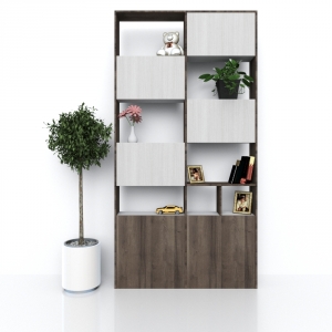 Tủ trưng bày, Melamine